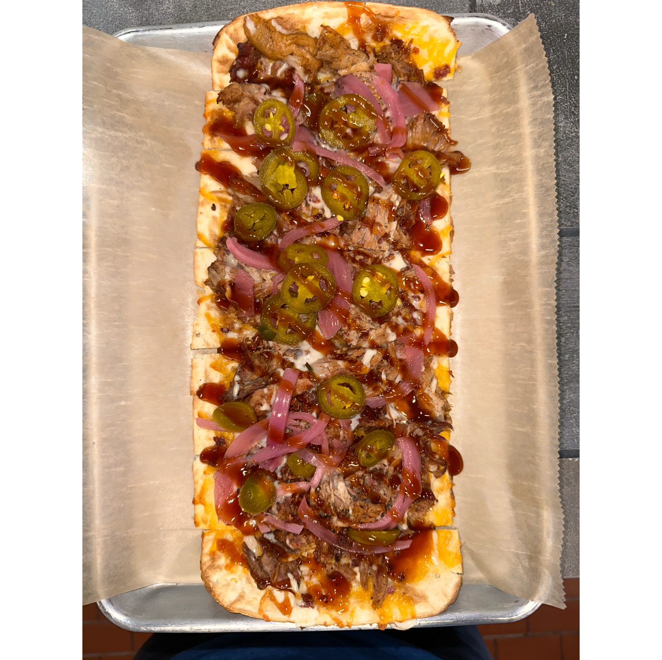 BBQ Flatbread.