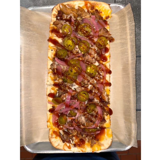 BBQ Flatbread.