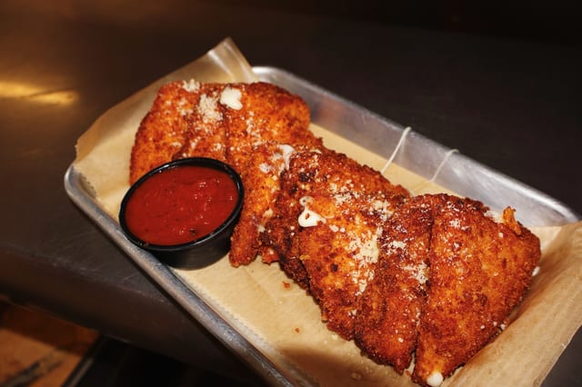 Fried Mozzarella.