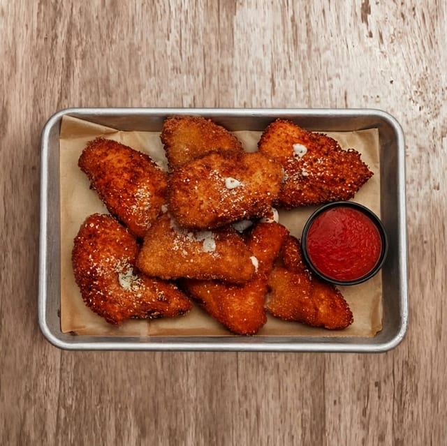Fried Mozzarella.