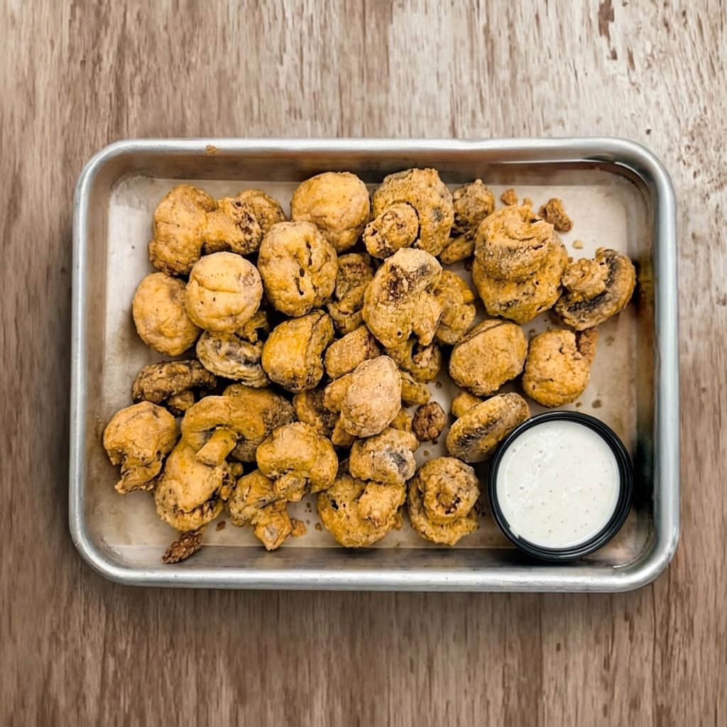 Fried Mushrooms.