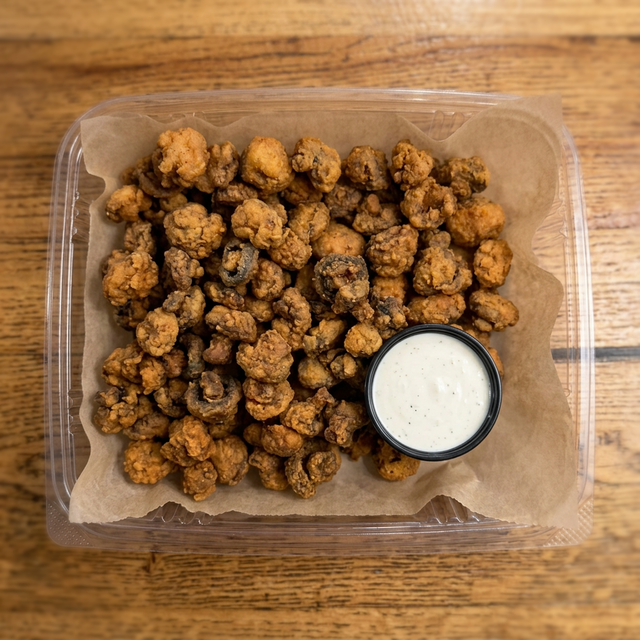 Fried Mushrooms.